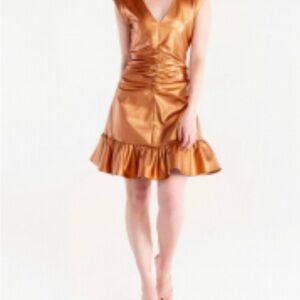 SEDGE NWT Elegant Gold Women's Dress